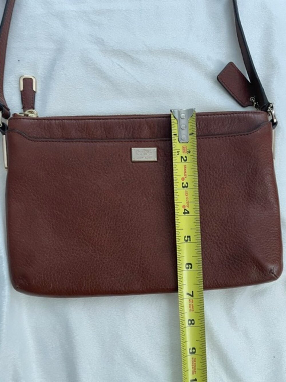 Coach Women's Vintage Madison Leather Crossbody Bag, Brown - Picture 15 of 16